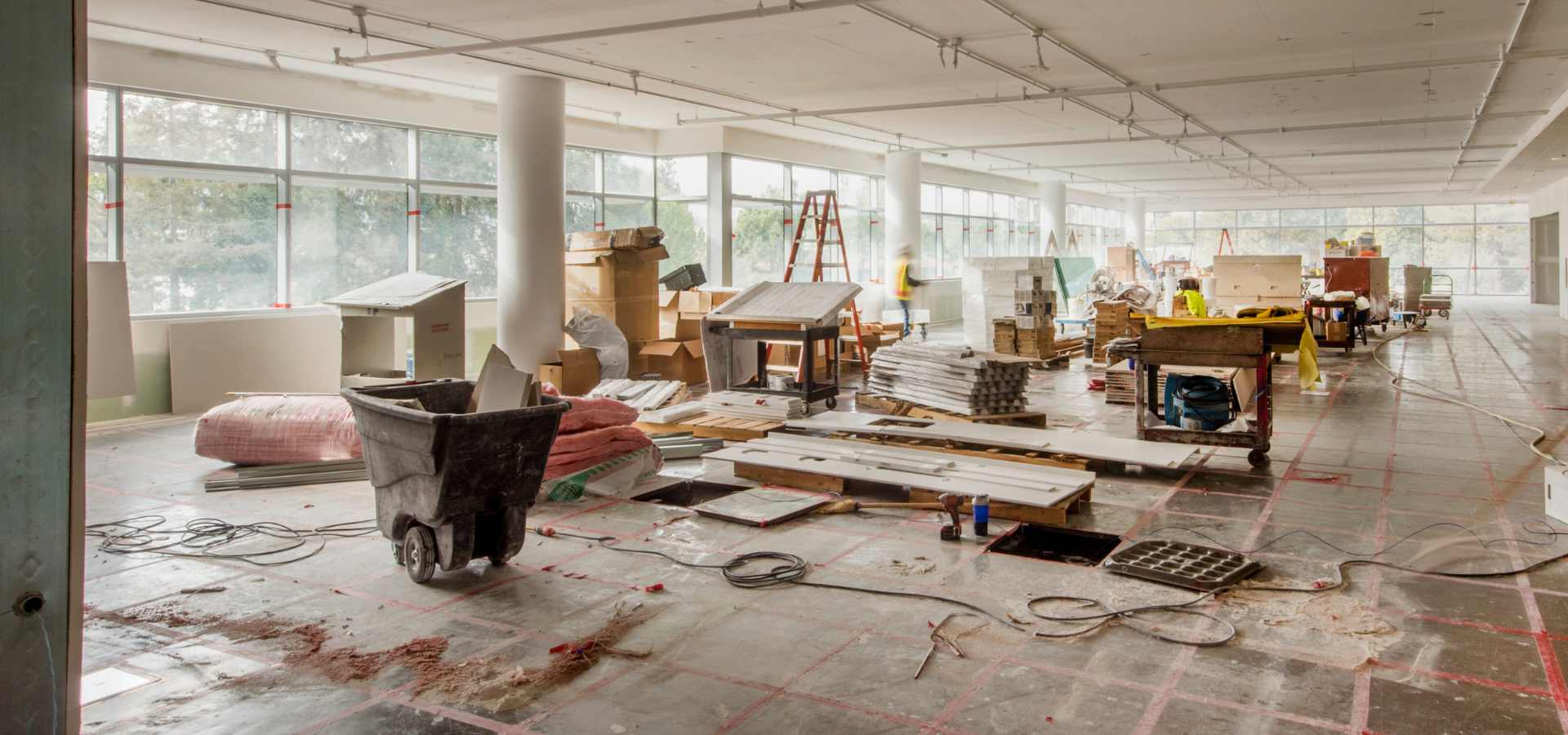 Construction and post-construction cleaning by Jacqueline Cleaning Services LLC
