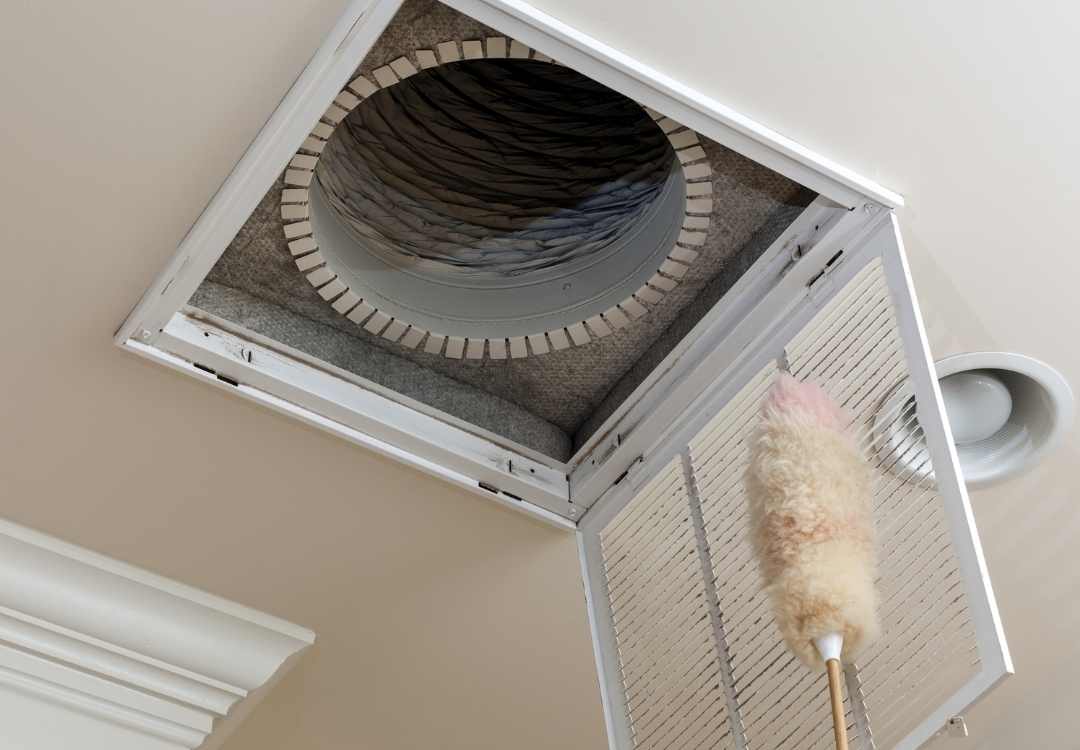 High and low dusting cleaning service