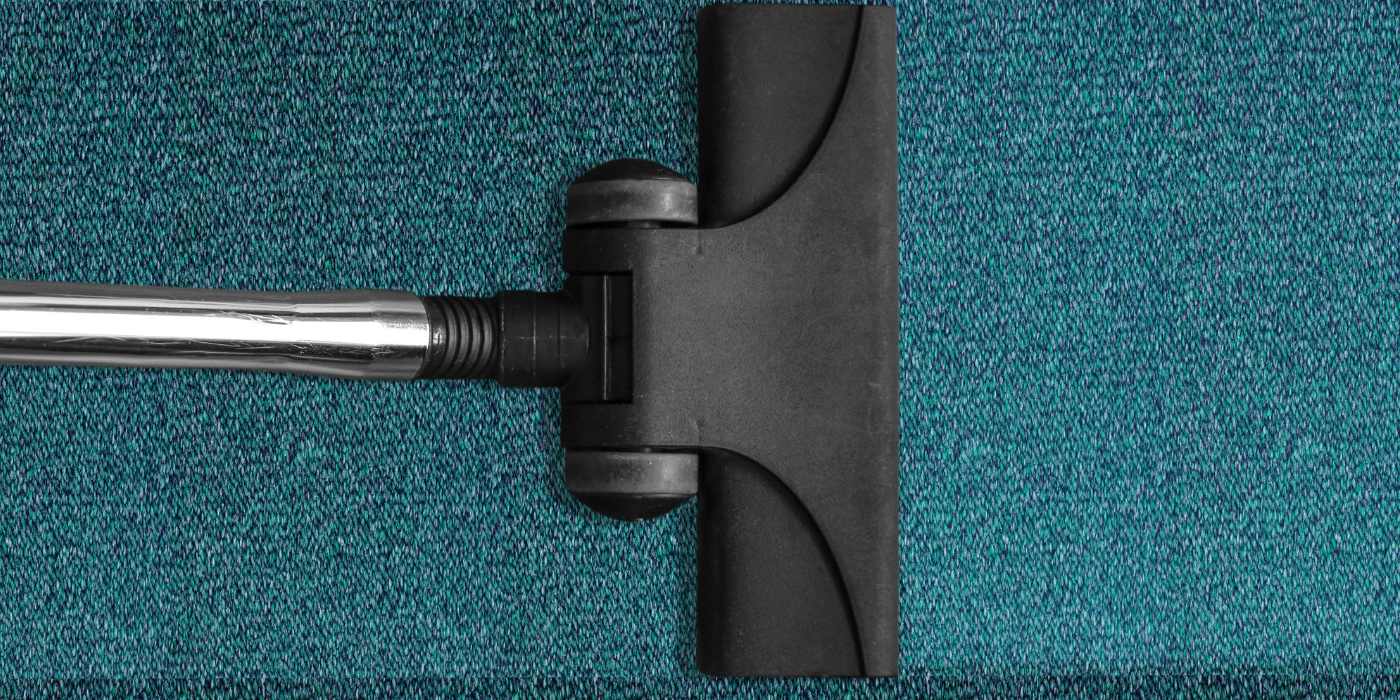 Clean carpet after carpet cleaning service