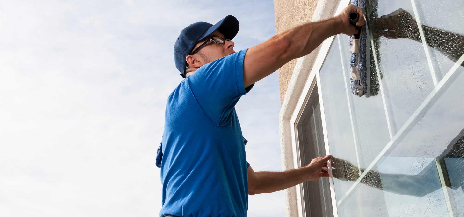 Window and glass cleaning service by Jacqueline Cleaning Services LLC